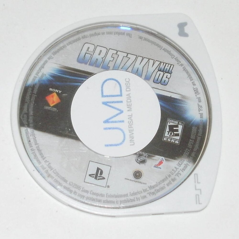 PlayStation Portable PSP EA Games ~ GRETZKY NHL 06 ~ UMD Universal Media Disc